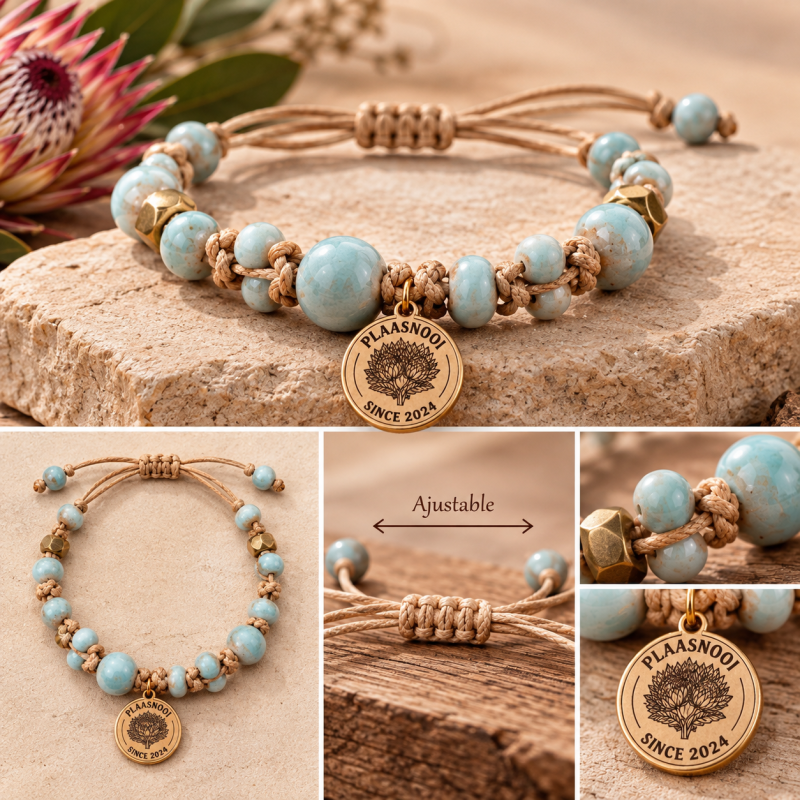 Plaasnooi Woven Beaded Bracelet