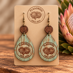 Plaasnooi Turqoise Earrings