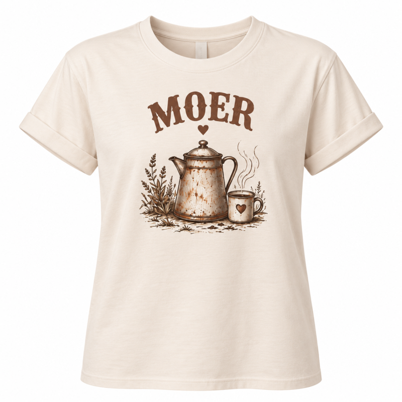 Plaasnooi “Moer koffie” T-shirt